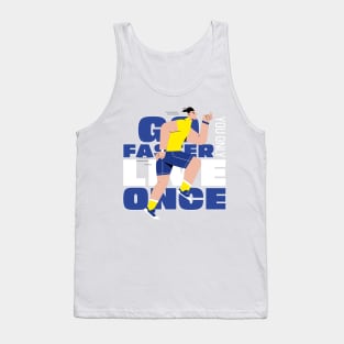 Running motivational Design, Go Faster You Only Live Once Tank Top